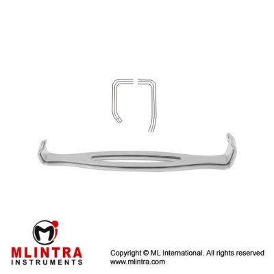 Parker-Langebeck (US Army) Retractor Set of Fig. 1 and Fig. 2 Stainless Steel, 21.5 cm - 8 1/2" Blade Size Fig. 1 / Blade Size Fig. 2 21 x 15 mm - 40 x 15 mm / 25 x 15 mm - 45 x 15 mm